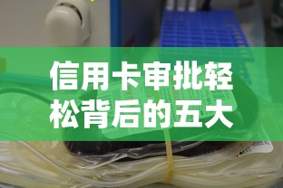 信用卡审批轻松背后的五大原因