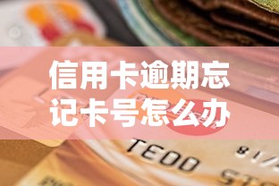 信用卡逾期忘记卡号怎么办