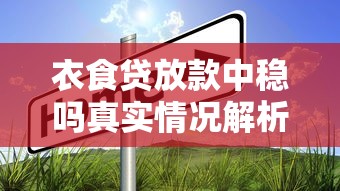 衣食贷放款中稳吗真实情况解析