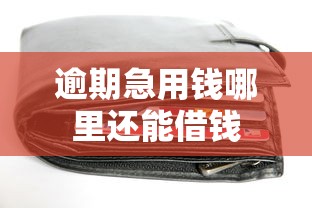 逾期急用钱哪里还能借钱