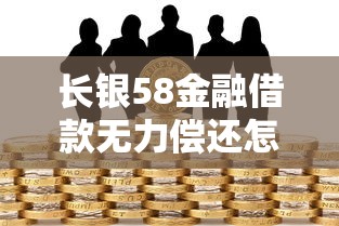 长银58金融借款无力偿还怎么办