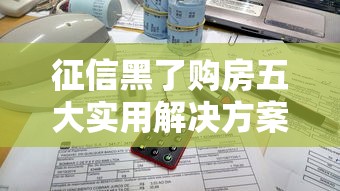 征信黑了购房五大实用解决方案