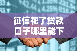 征信花了贷款口子哪里能下款