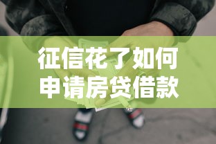 征信花了如何申请房贷借款