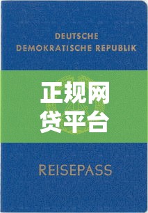 正规网贷平台入口快速申请指南