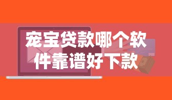 宠宝贷款哪个软件靠谱好下款
