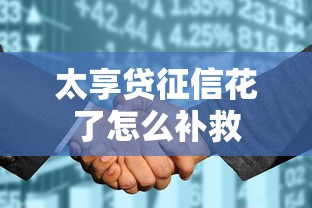 太享贷征信花了怎么补救