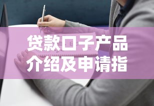 贷款口子产品介绍及申请指南