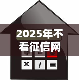 2025年不看征信网贷拒贷真相