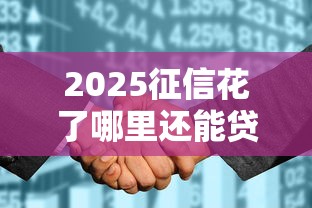 2025征信花了哪里还能贷款 2025征信花了哪里还能贷款