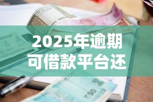 2025年逾期可借款平台还款攻略