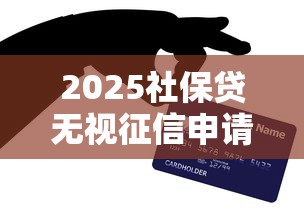 2025社保贷无视征信申请攻略 2025社保贷无视征信申请攻略