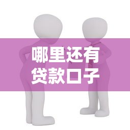 哪里还有贷款口子？急需正规低息借款渠道推荐