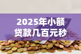 2025年小额贷款几百元秒下口子 2025年小额贷款几百元秒下口子