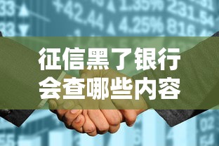 征信黑了银行会查哪些内容