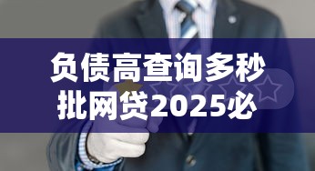 负债高查询多秒批网贷2025必过