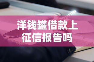 洋钱罐借款上征信报告吗 洋钱罐借款上征信报告吗