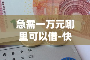急需一万元哪里可以借-快速借款指南 急需一万元哪里可以借-快速借款指南
