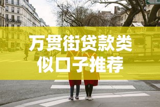 万贯街贷款类似口子推荐