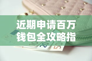 近期申请百万钱包全攻略指南