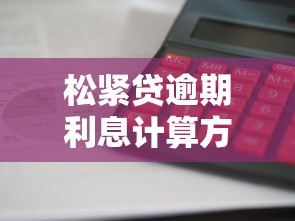 松紧贷逾期利息计算方法详解 松紧贷逾期利息计算方法详解