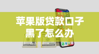 苹果版贷款口子黑了怎么办