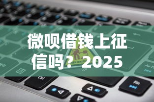 微呗借钱上征信吗？2025最新征信影响与避坑指南