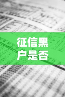 征信黑户是否会有案底记录