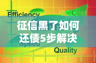 征信黑了如何还债5步解决攻略