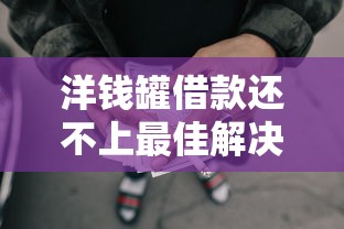 洋钱罐借款还不上最佳解决办法
