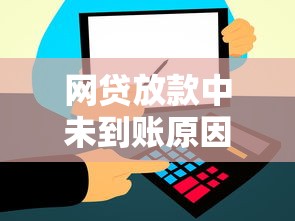 网贷放款中未到账原因及解决方法