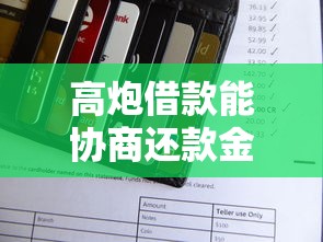 高炮借款能协商还款金额吗 高炮借款能协商还款金额吗