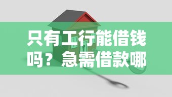 只有工行能借钱吗？急需借款哪里靠谱安全