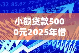 小额贷款5000元2025年借款小技巧！带您列出这五个网贷5000元借款口子