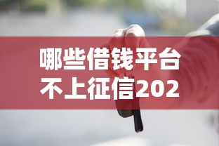 哪些借钱平台不上征信2025年新手必看！同时推荐5个贷款口子不上征信的软件