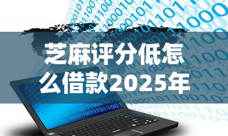 芝麻评分低怎么借款2025年圈内消息！独家5个不看大数据的贷款平台一定