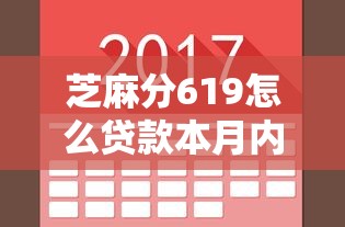 芝麻分619怎么贷款本月内部分享！今日总结芝麻分619用网贷平台借钱