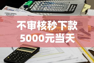 不审核秒下款5000元当天到账
