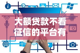 大额贷款不看征信的平台有哪些