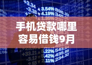 手机贷款哪里容易借钱9月深度解读大额！本篇为您深入实测！