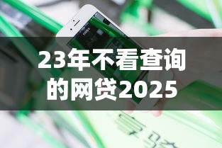 23年不看查询的网贷2025年全是用户真评！揭示五个23年没查借款平台的记录