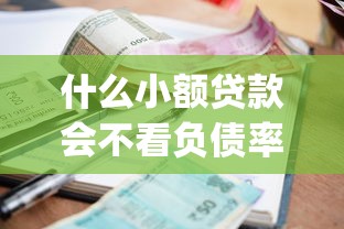 什么小额贷款会不看负债率2025年赶紧学会！今日介绍这五个借款平台会不看负债率网贷_1