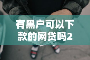 有黑户可以下款的网贷吗2025年请瞧这5个！陈列黑户借款平台可以下款网贷
