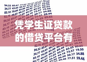 凭学生证贷款的借贷平台有哪些2025年独家评测！带您解说这五个公积金贷款5万口子_1