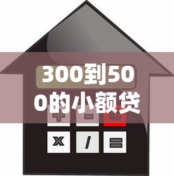 300到500的小额贷款20252025年终于搞明白！汇聚这5个容易申请最高额度的贷款