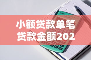 小额贷款单笔贷款金额2025年万人真实反馈！同时梳理五个网贷单笔借款金额较小