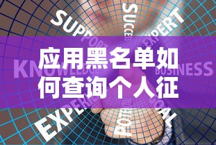 应用黑名单如何查询个人征信