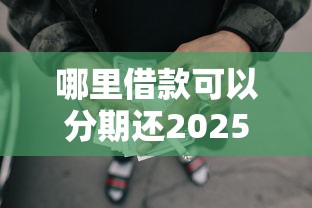 哪里借款可以分期还2025年快速放款指南！过滤五个网贷平台可以分期还贷款