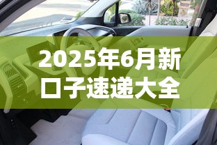 2025年6月新口子速递大全