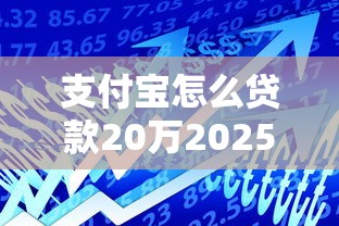 支付宝怎么贷款20万2025年都来看看！深度清点这五个支付宝借款20万口子